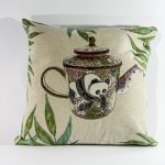 Cuscino teiera panda